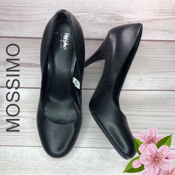 Mossimo High Heels Black Size 7.5 Like New - Picture 1 of 8